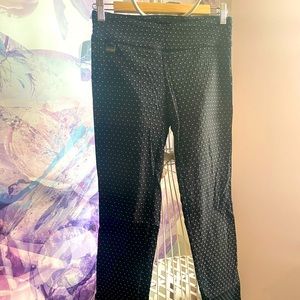 Black & white polka dot pants